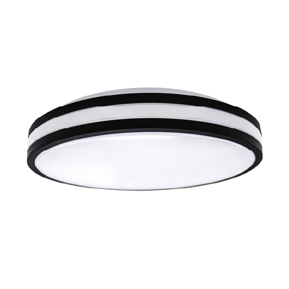 Flush Mount Two Ring Ceiling Light
