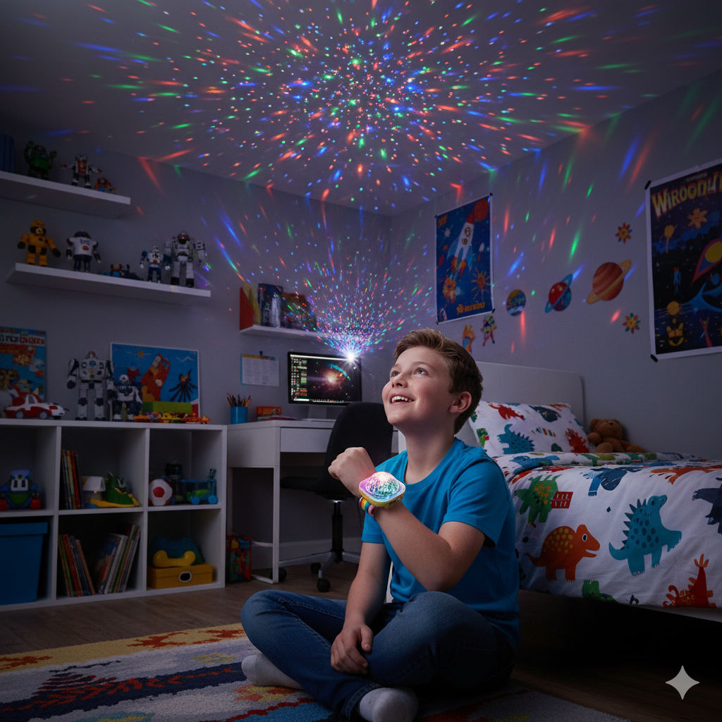 Smurf Mini Disco Light