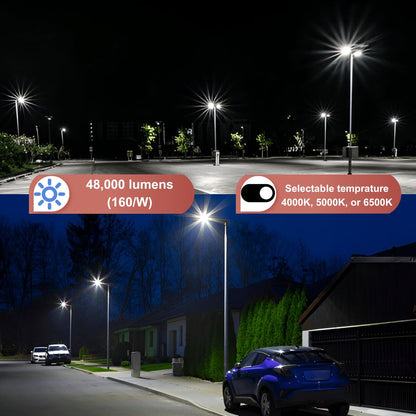 300W Street Light Temprature