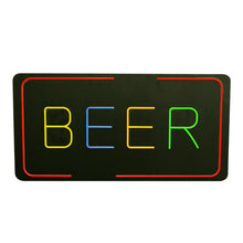LED neon sign BEER bar restaurant man cave Supreme Tech USA
