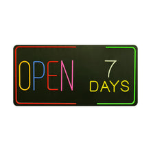 LED neon sign OPEN 7 DAYS convenience store restaurant Supreme Tech USA