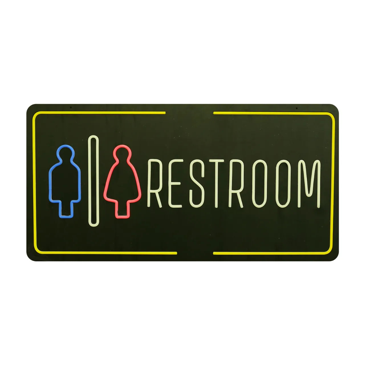LED neon sign RESTROOM directional sign bar restaurant Supreme Tech USA