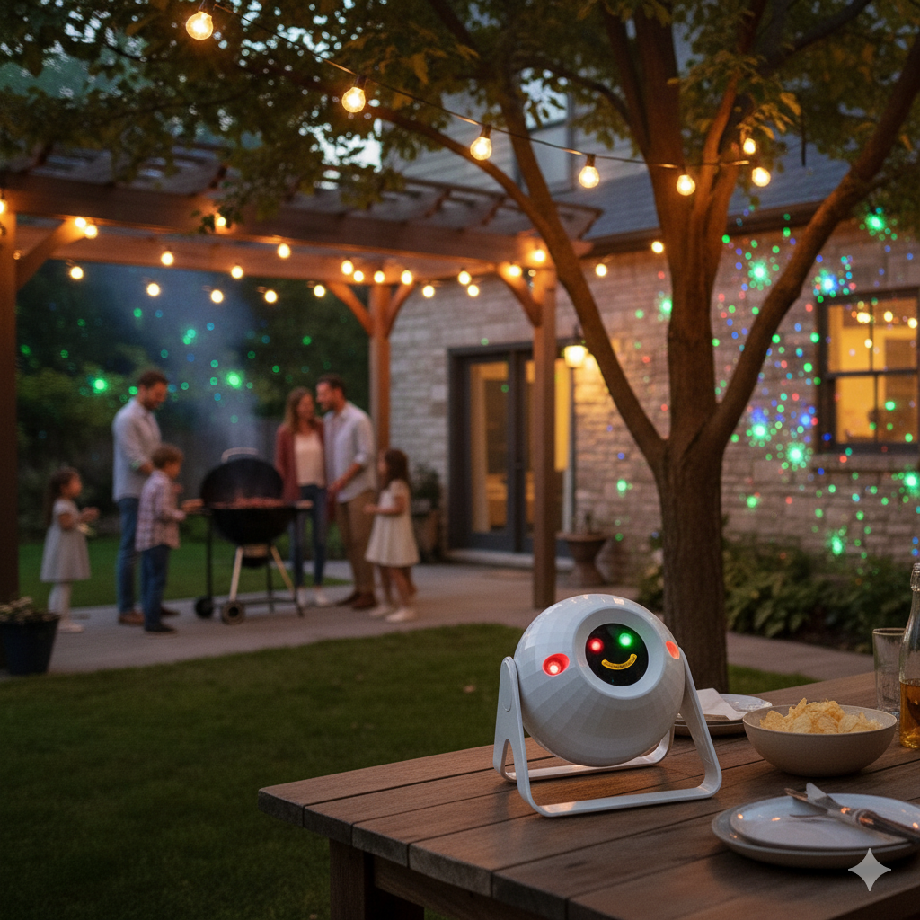 Laser Projector Lamp (white)