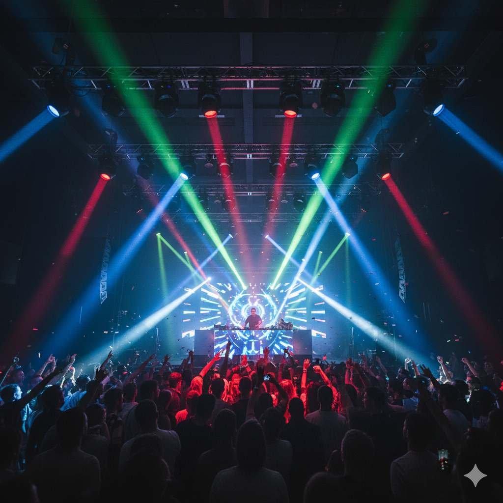 7 chip moving head