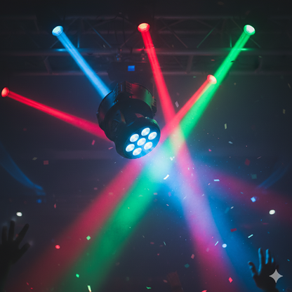 7 chip moving head