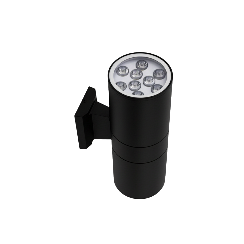 Outdoor Up/Down Cylinder Wall Sconce RGB/RGBW LIGHTS- 5 W | 12W | 18W | 24 W | 36 W
