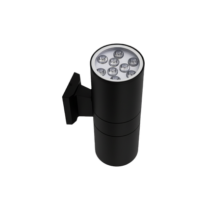 Outdoor Up/Down Cylinder Wall Sconce RGB/RGBW LIGHTS- 5 W | 12W | 18W | 24 W | 36 W